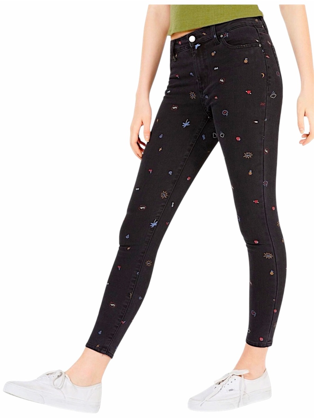 Tinseltown graphic skinny jeans size 15 NWT